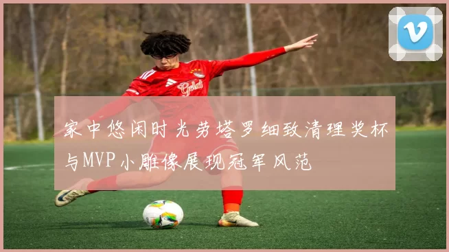 家中悠闲时光劳塔罗细致清理奖杯与MVP小雕像展现冠军风范